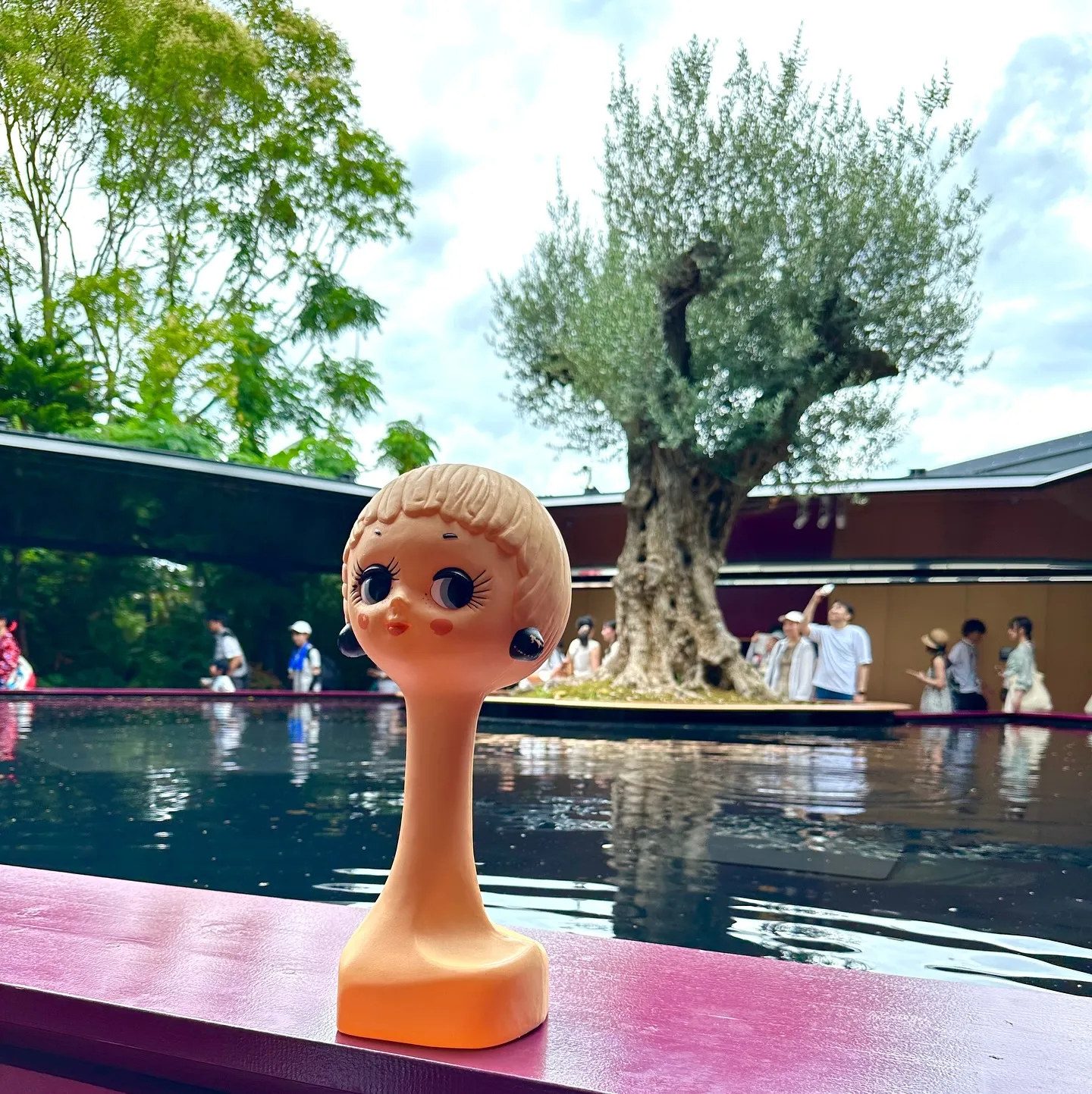うちのツィッギーちゃん、大阪万博の旅に連れて行ってくれました...